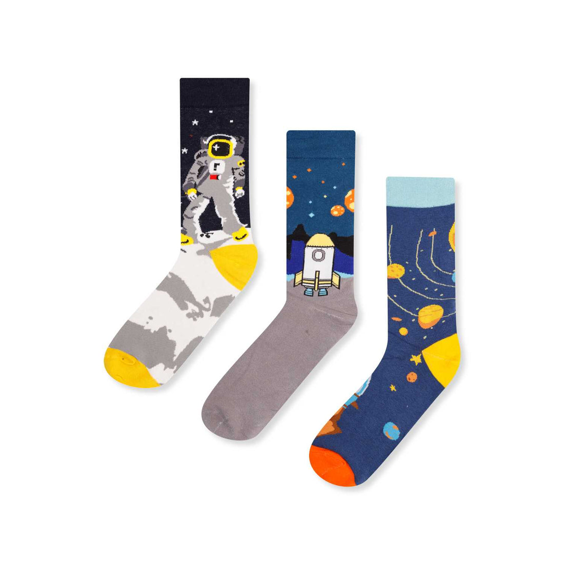 Комплект космически чорапи - 3 чифта